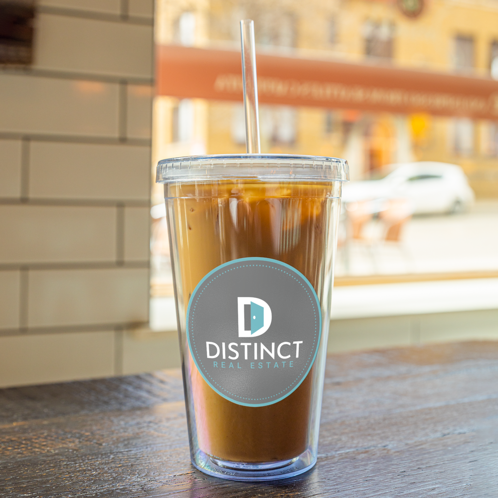 Distinct_Real_Estate_-_16oz_clear_acryli_Acrylic_Tumbler_Lifestyle_Coffee_01_Mockup.png