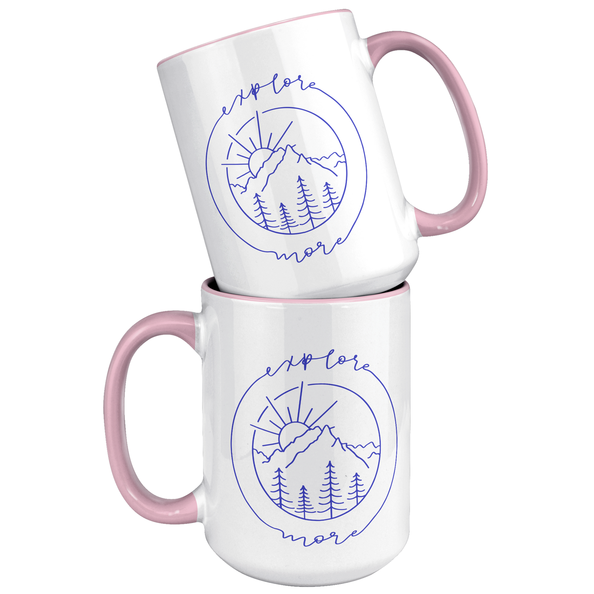 Explore_More_-_15oz_two-tone_mug_15oz_Accent_FrontBack_Pink_Mockup.png