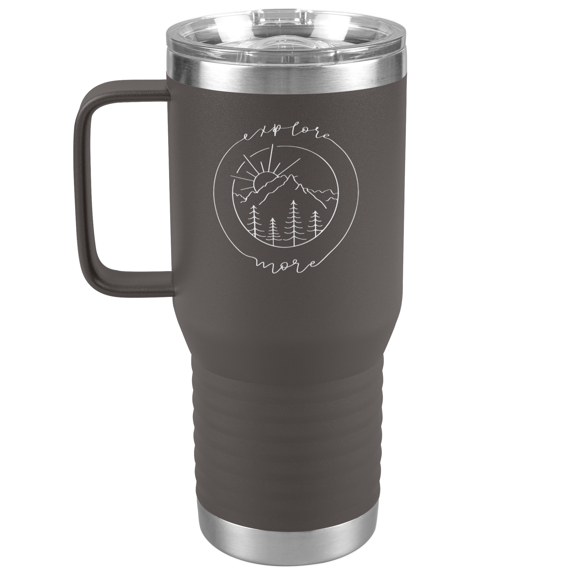 Explore_More_-_20oz_travel_tumbler_with__20oz_Travel_Tumbler_Pewter_Mockup.png