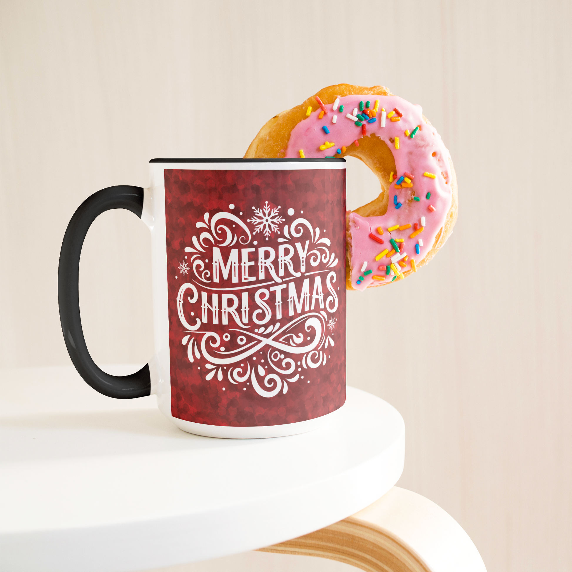 Red_15oz_Christmas_mug_Lifestyle_Donut_LH_Mockup.png