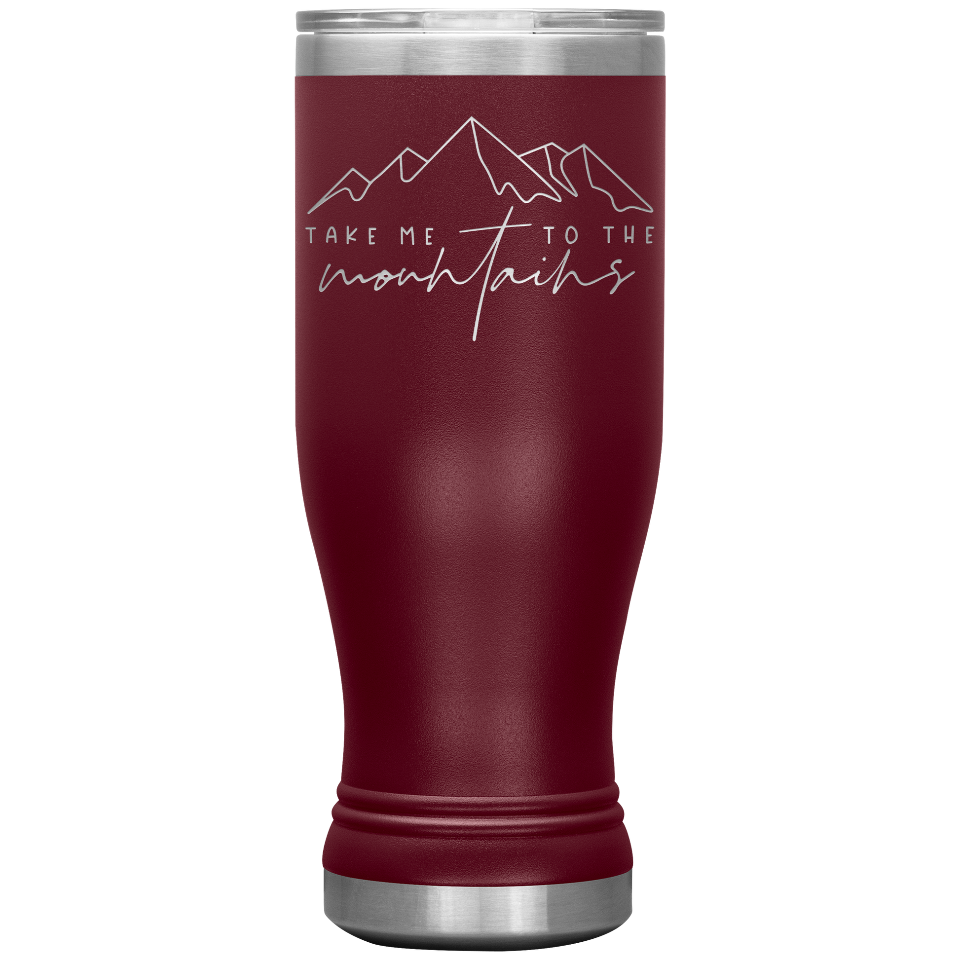 Take_me_to_mtns_-_20oz_Boho_tumbler_Boho_Maroon_Mockup.png